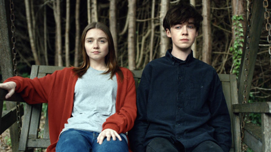 Alyssa (left) and James (right) on a date in a scene from The End of the F***cking World