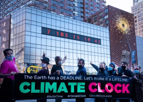 Tick Tock! A Climate Countdown – or Lifeline – in Union Square