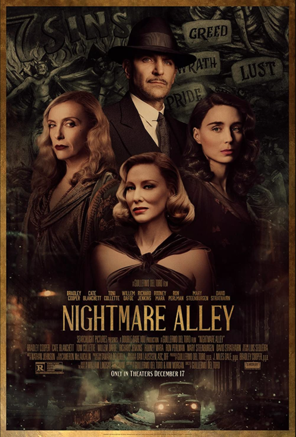 Nightmare Alley Promotional Poster, Netflix.