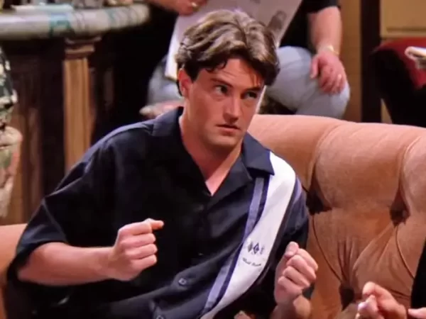 Matthew Perry as Chandler Bing on Friends.  (Creative Commons.)