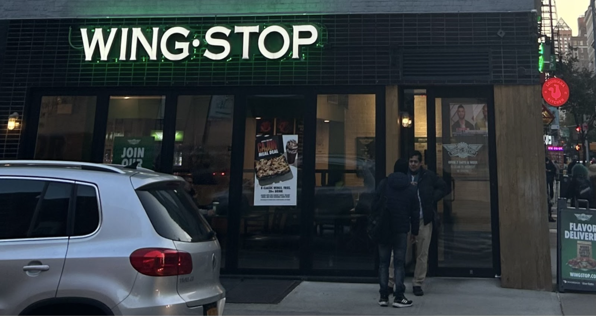 The Wing Stop Location at 77 Lexington Avenue , at 26th Street.