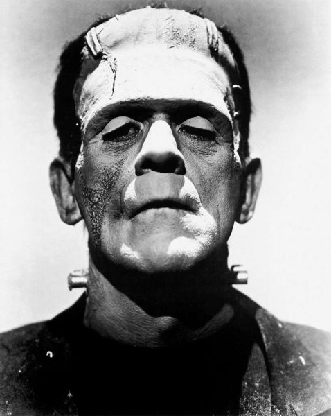 Image of Frankenstein played by Boris Karloff. Image source: picryl